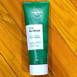 NWT Bath & Body Works Zen Refresh Eucalyptus & Spearmint Ultimate Body Cream
